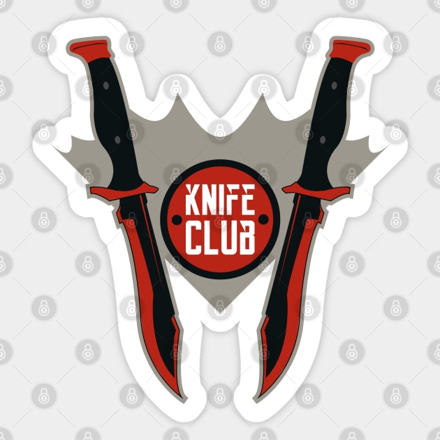 CSGO Knife Club - Bowie Knife Sticker by pixeptional